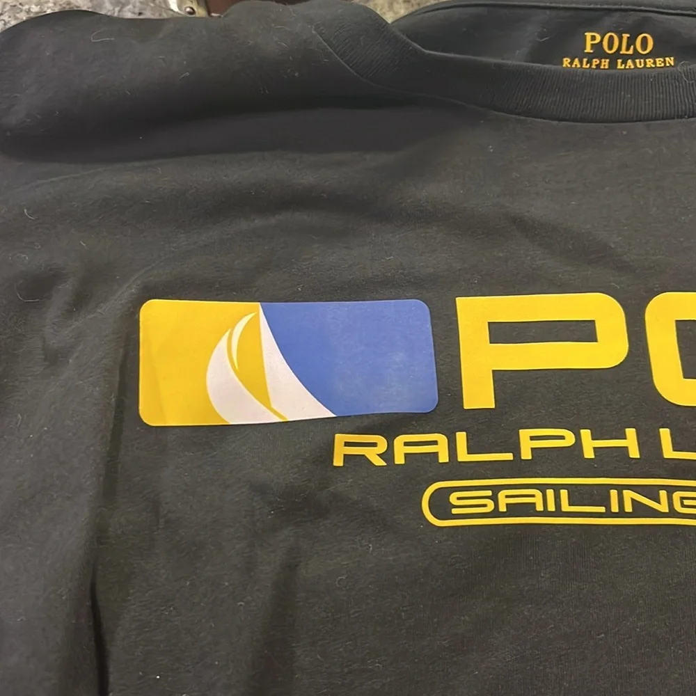 Polo Ralph Lauren St. Barth Racing Sailing Team P16 T Shirt Custom Fit Mens XXL